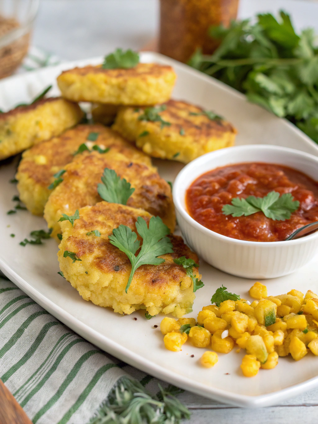 Corn Fritters Supreme
